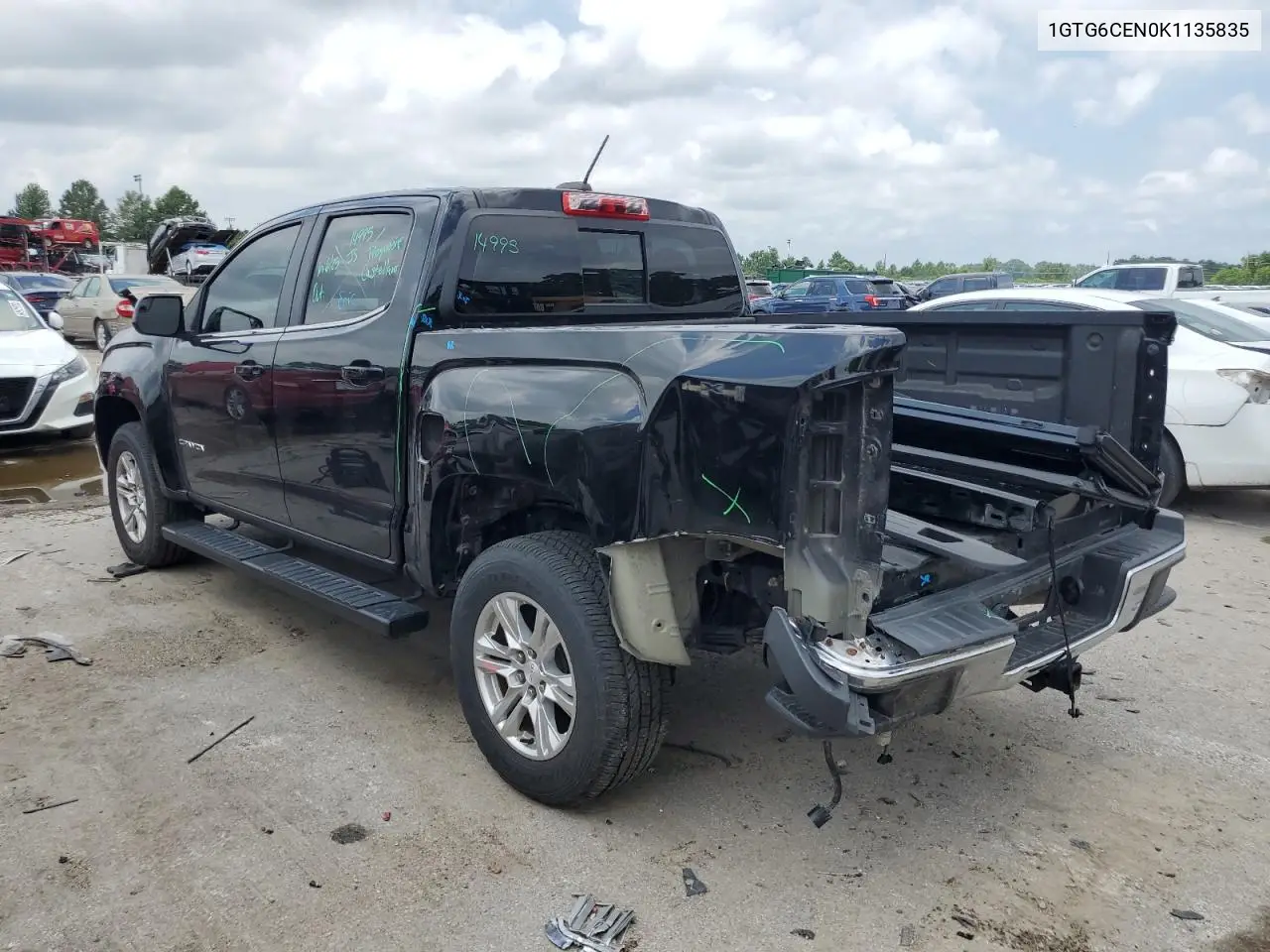 2019 GMC Canyon Sle VIN: 1GTG6CEN0K1135835 Lot: 64559385