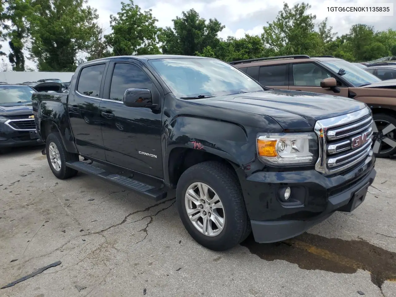 2019 GMC Canyon Sle VIN: 1GTG6CEN0K1135835 Lot: 64559385