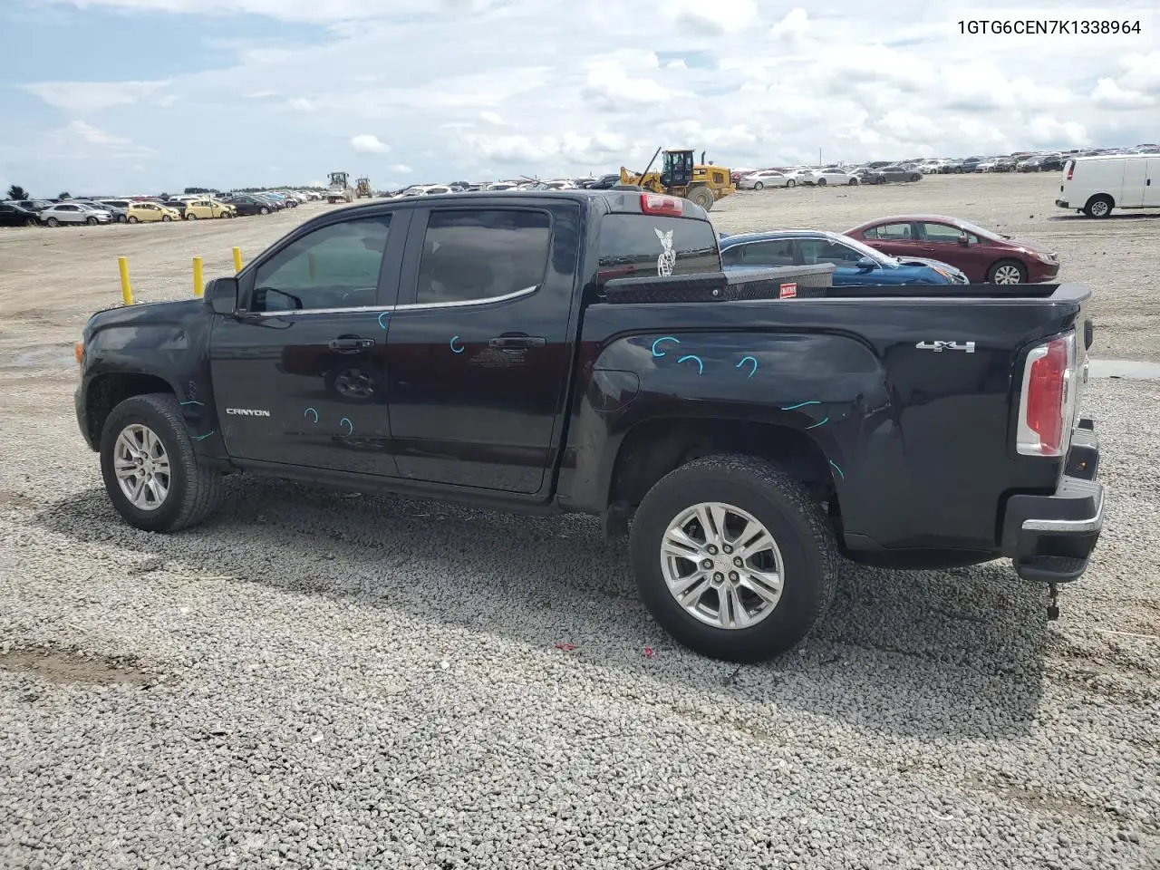 2019 GMC Canyon Sle VIN: 1GTG6CEN7K1338964 Lot: 64936245