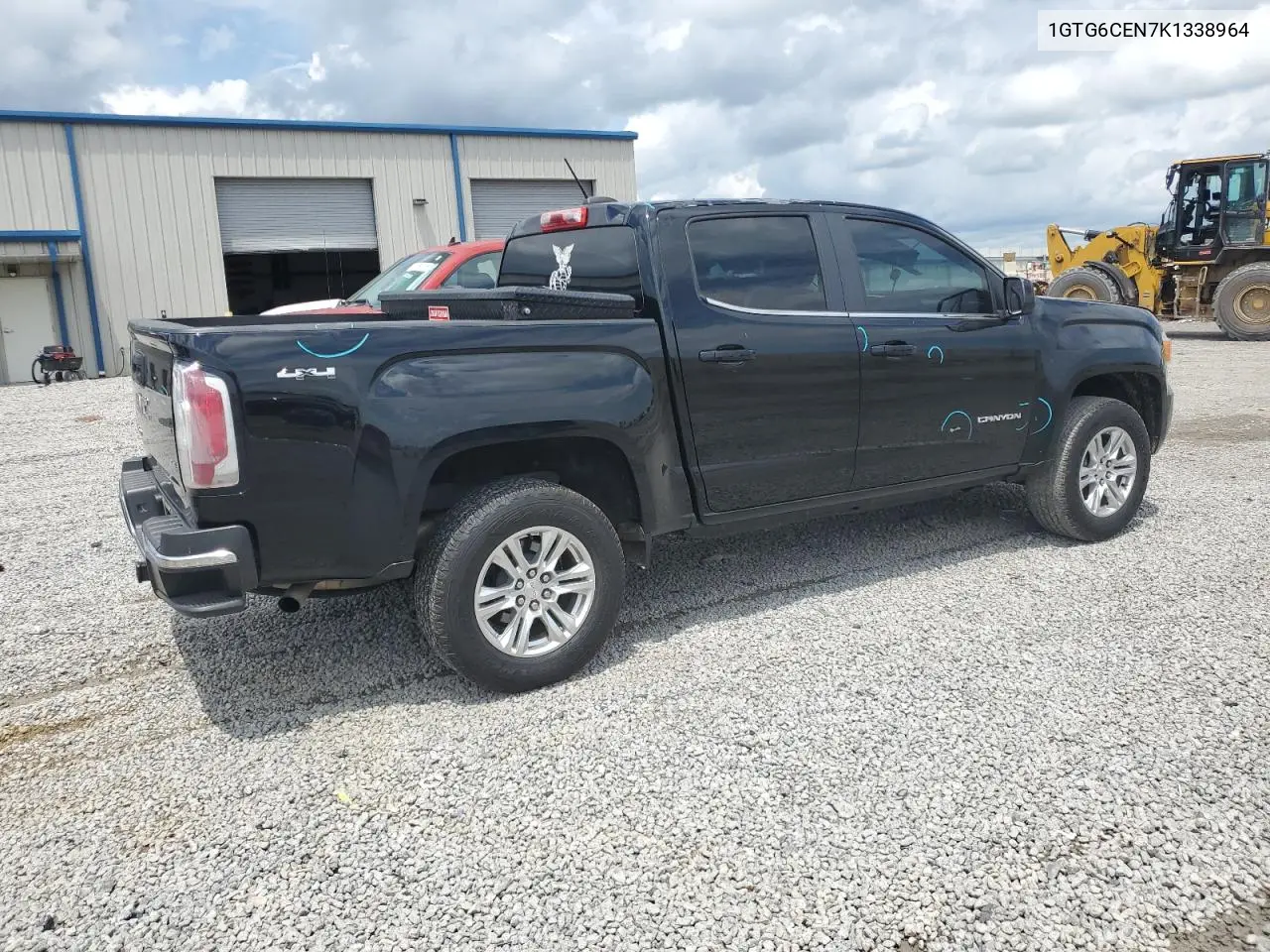 2019 GMC Canyon Sle VIN: 1GTG6CEN7K1338964 Lot: 64936245