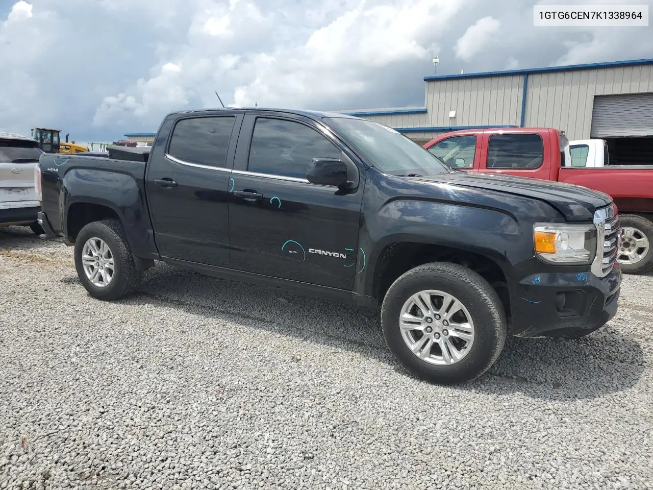 2019 GMC Canyon Sle VIN: 1GTG6CEN7K1338964 Lot: 64936245