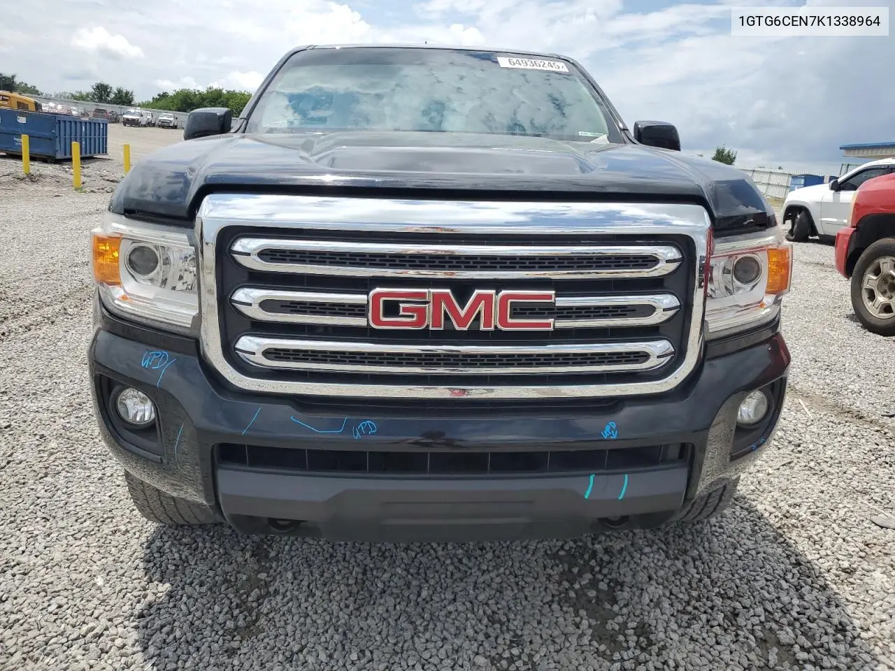 2019 GMC Canyon Sle VIN: 1GTG6CEN7K1338964 Lot: 64936245