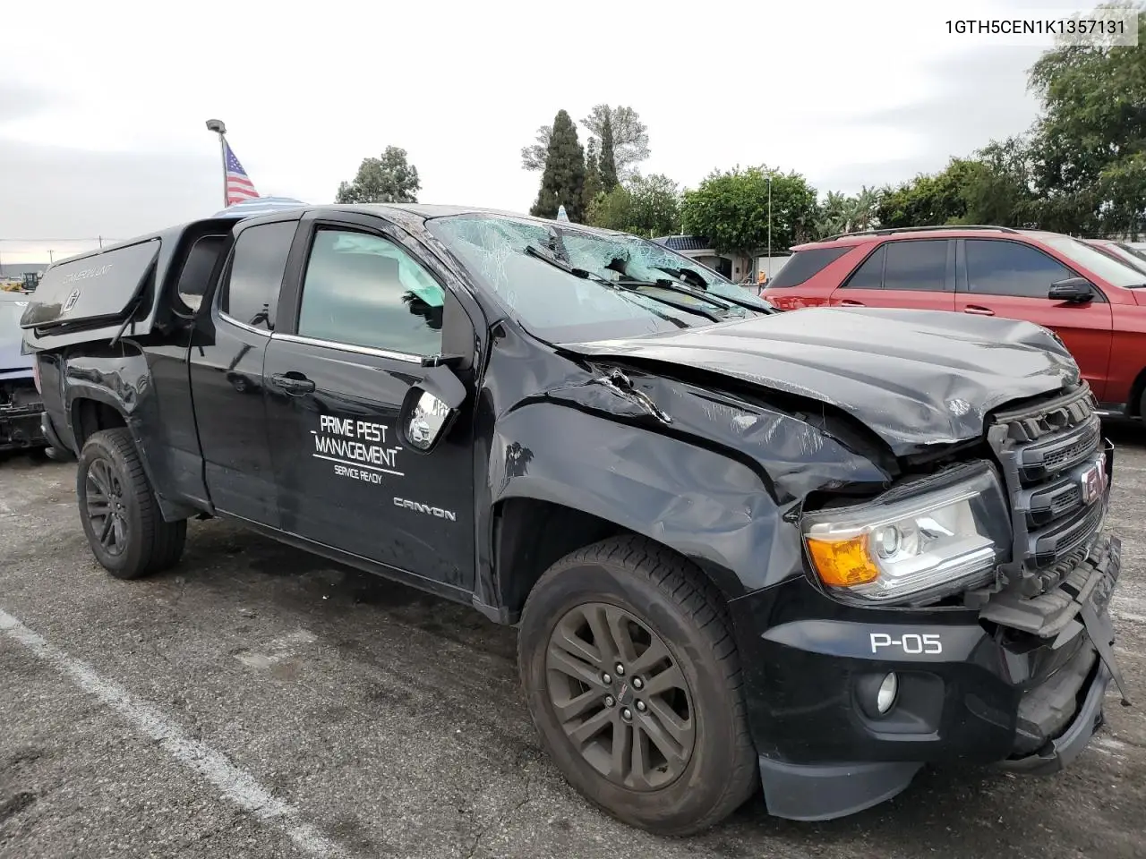 2019 GMC Canyon Sle VIN: 1GTH5CEN1K1357131 Lot: 65247685