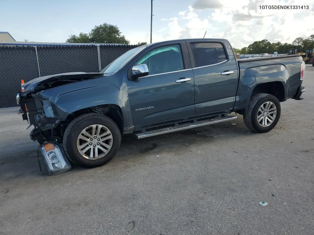 2019 GMC Canyon Slt VIN: 1GTG5DEN0K1331413 Lot: 65550495