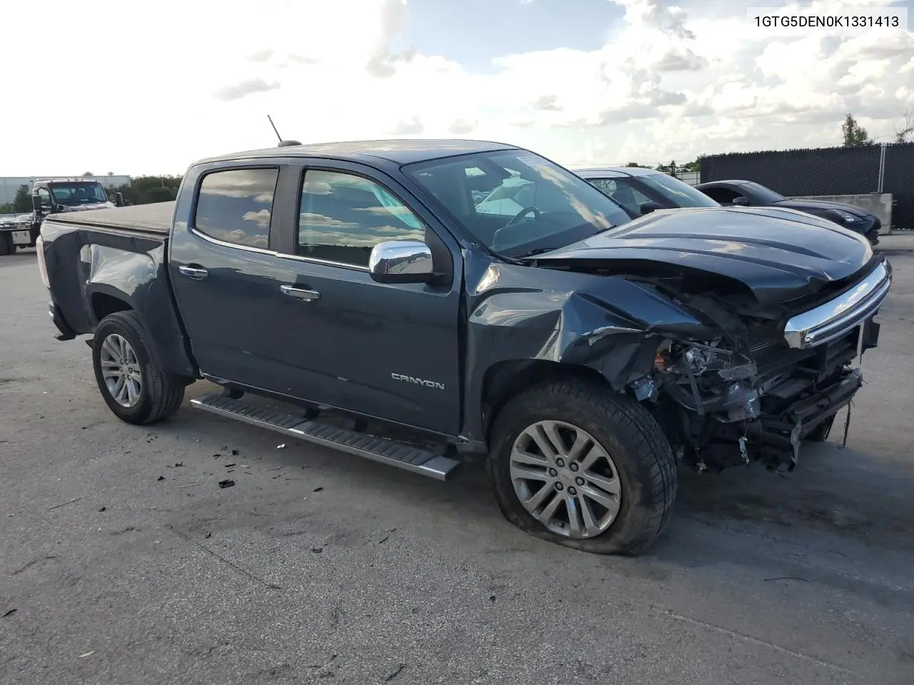 2019 GMC Canyon Slt VIN: 1GTG5DEN0K1331413 Lot: 65550495