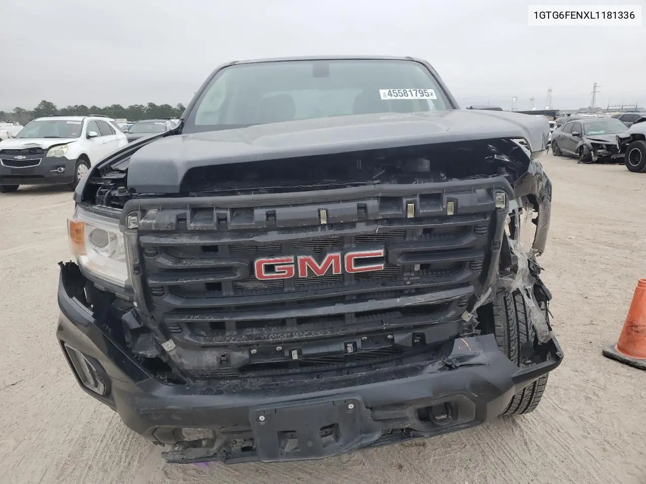 2020 GMC Canyon All Terrain VIN: 1GTG6FENXL1181336 Lot: 45581795