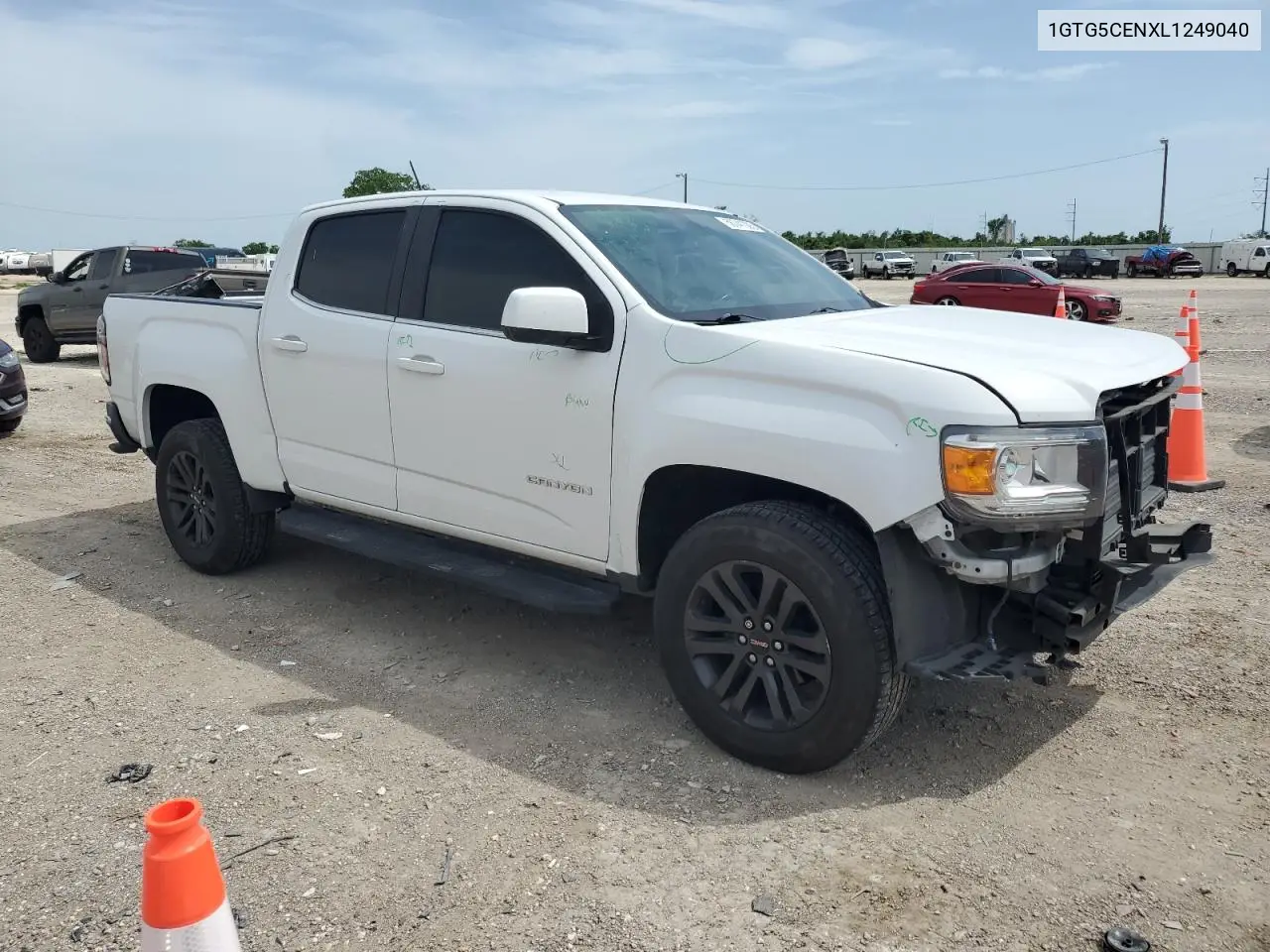 2020 GMC Canyon Sle VIN: 1GTG5CENXL1249040 Lot: 56741005