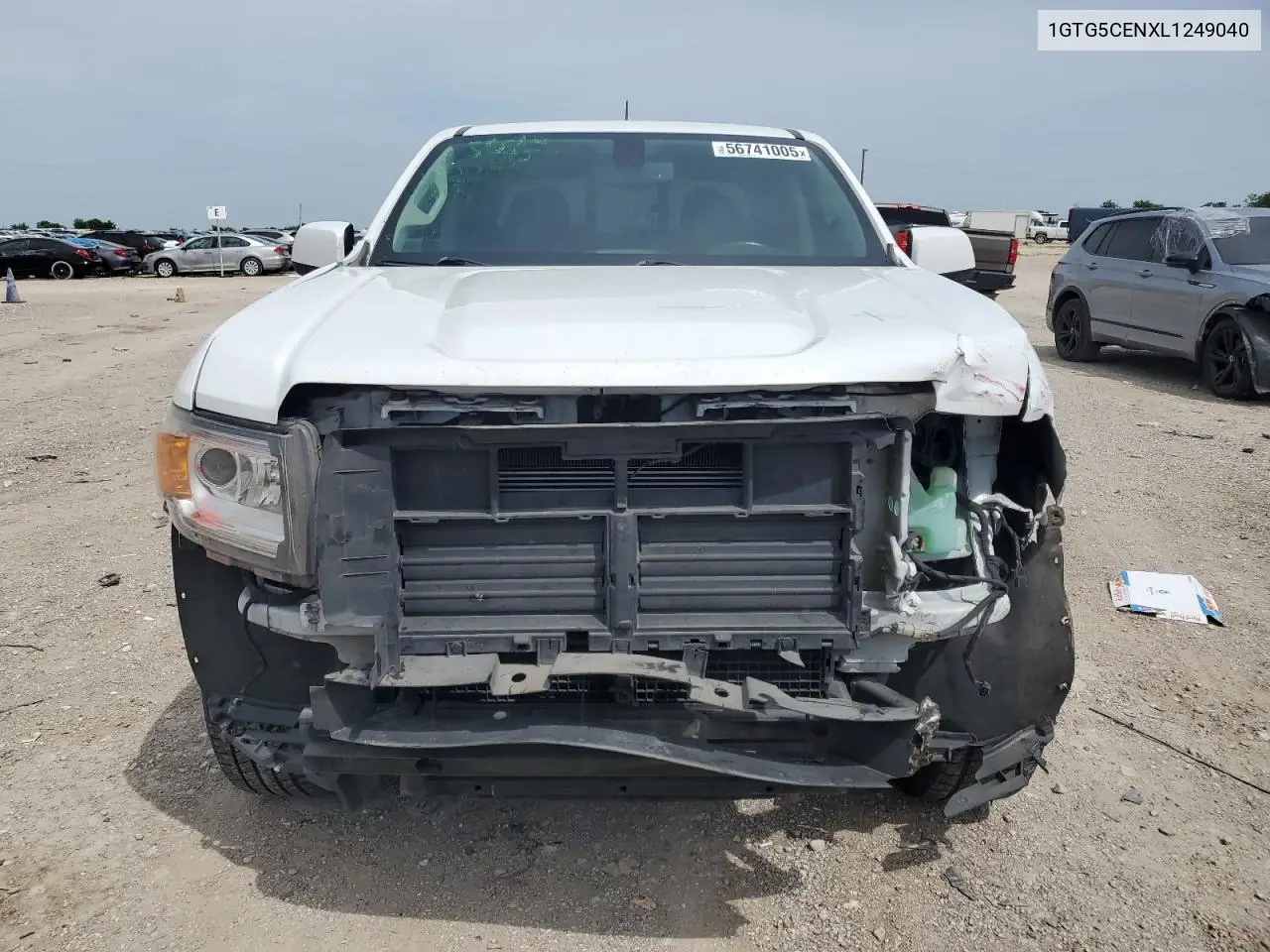 2020 GMC Canyon Sle VIN: 1GTG5CENXL1249040 Lot: 56741005