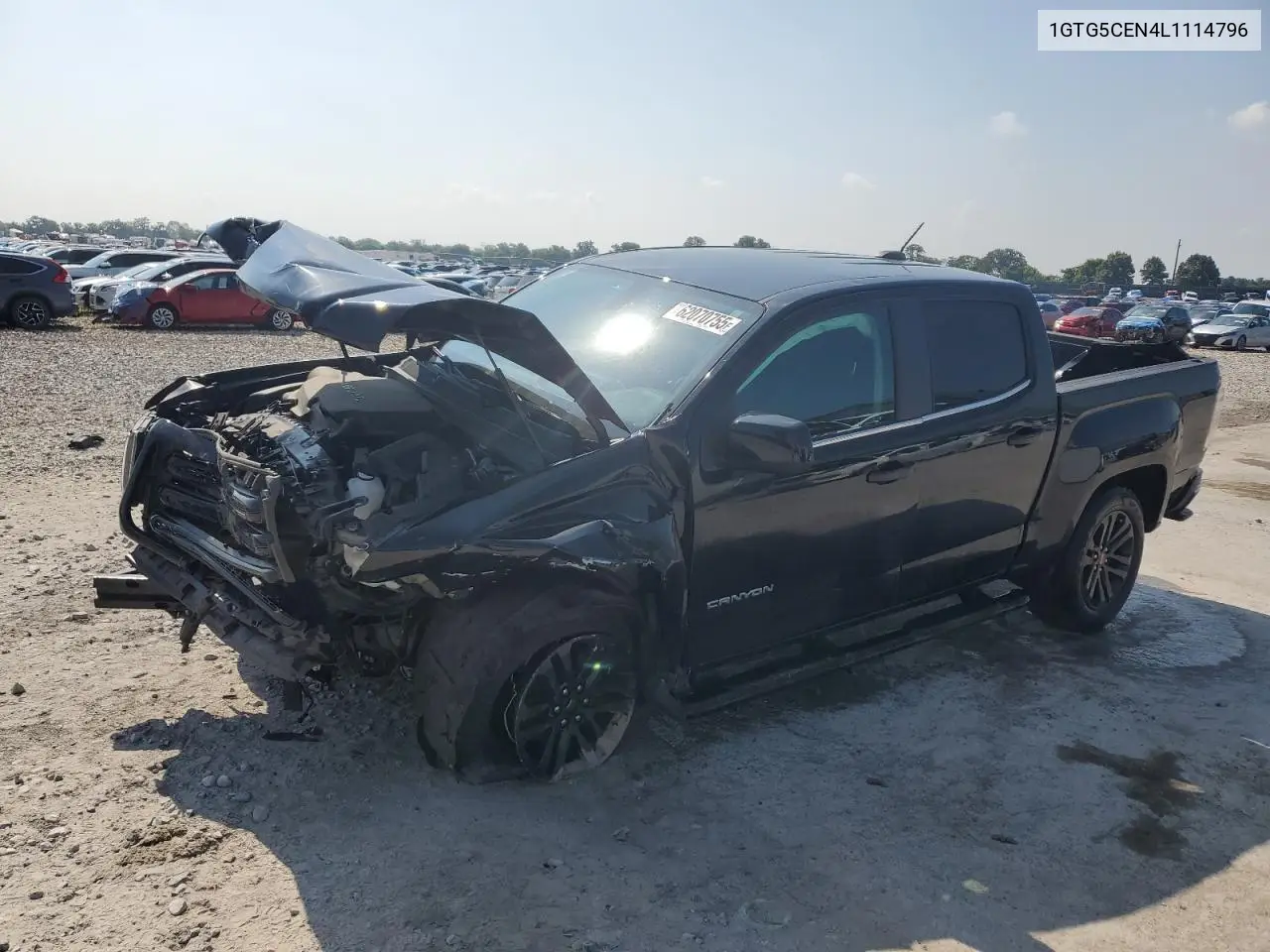 2020 GMC Canyon Sle VIN: 1GTG5CEN4L1114796 Lot: 62070755