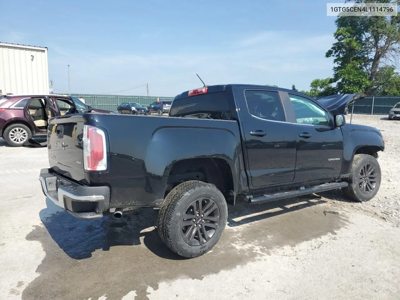 2020 GMC Canyon Sle VIN: 1GTG5CEN4L1114796 Lot: 62070755