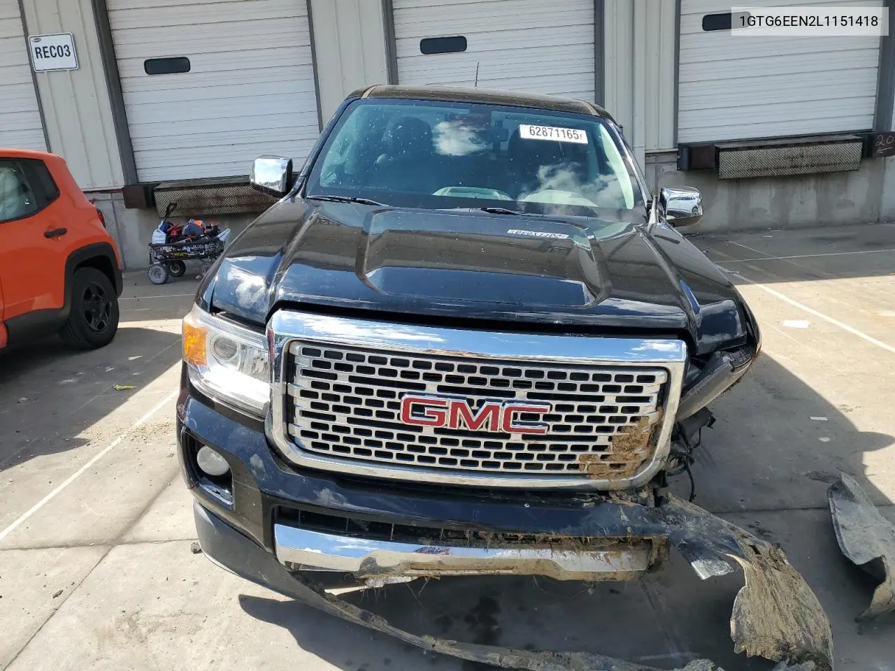 2020 GMC Canyon Denali VIN: 1GTG6EEN2L1151418 Lot: 62871165