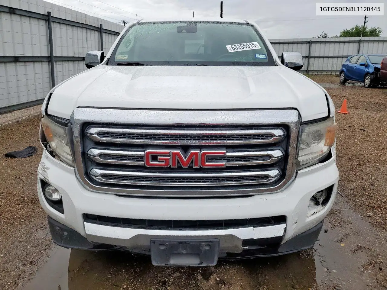2020 GMC Canyon Slt VIN: 1GTG5DEN8L1120445 Lot: 63255915