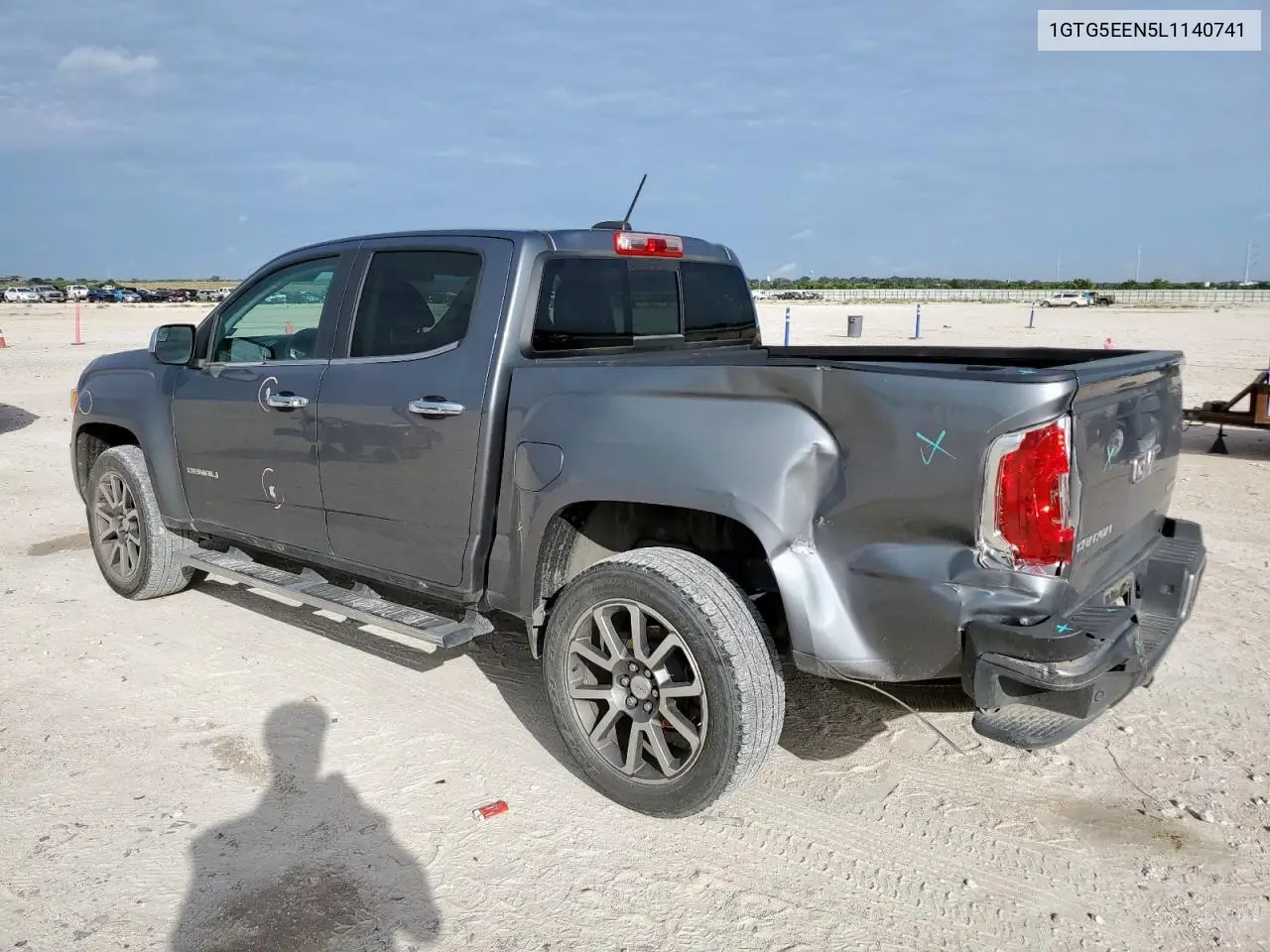 2020 GMC Canyon Denali VIN: 1GTG5EEN5L1140741 Lot: 64516005