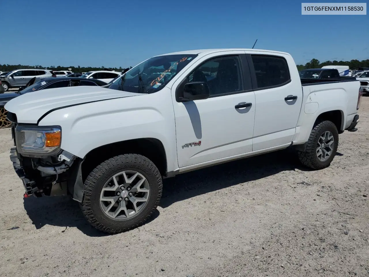 2021 GMC Canyon At4 VIN: 1GTG6FENXM1158530 Lot: 52030525