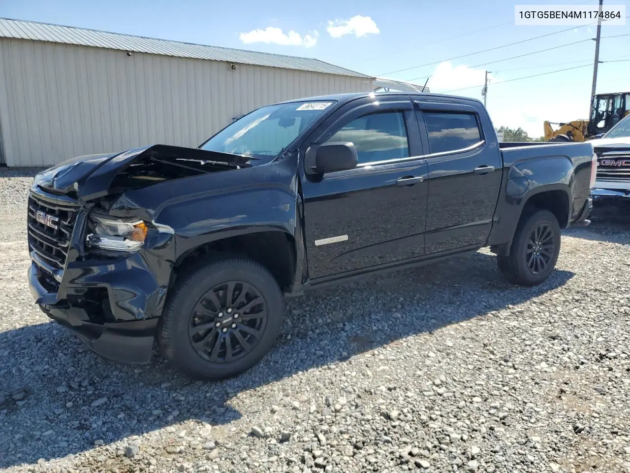 2021 GMC Canyon Elevation VIN: 1GTG5BEN4M1174864 Lot: 56642715