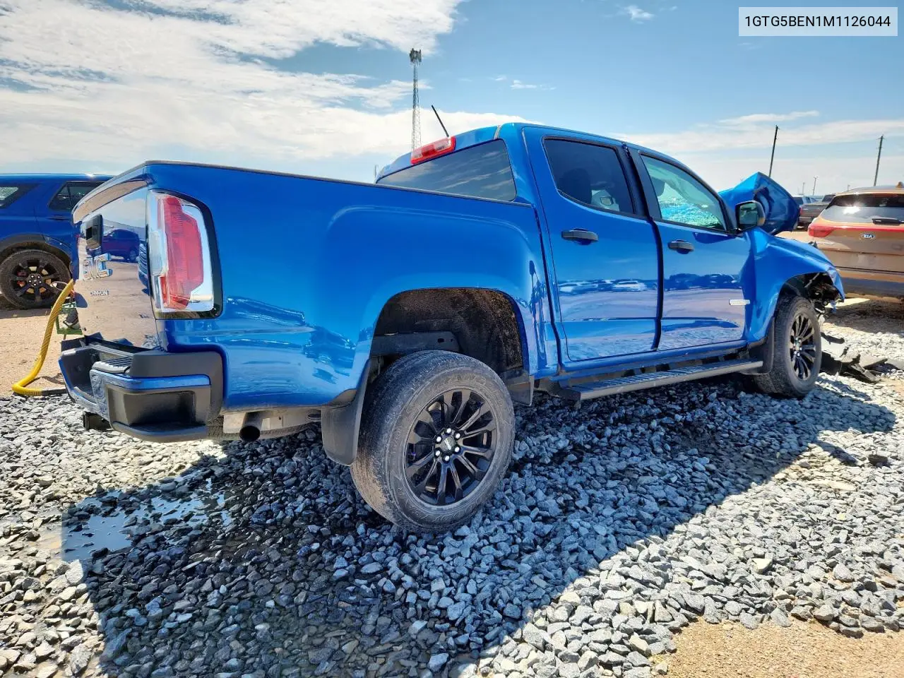 2021 GMC Canyon Elevation VIN: 1GTG5BEN1M1126044 Lot: 62449235