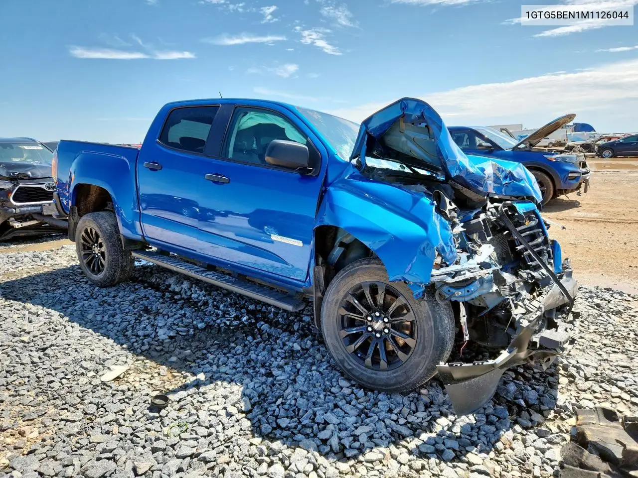 2021 GMC Canyon Elevation VIN: 1GTG5BEN1M1126044 Lot: 62449235