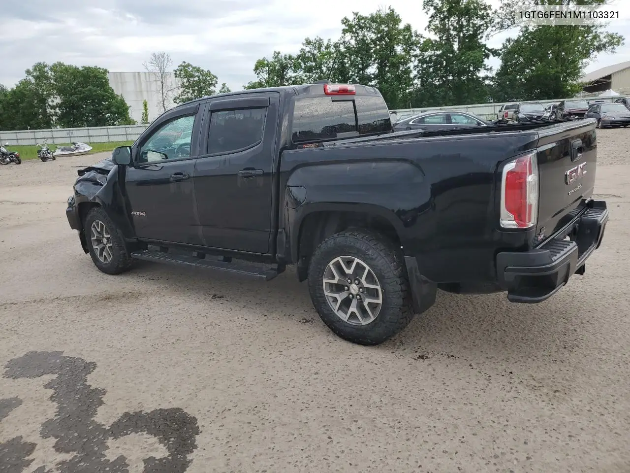 2021 GMC Canyon At4 VIN: 1GTG6FEN1M1103321 Lot: 62880185