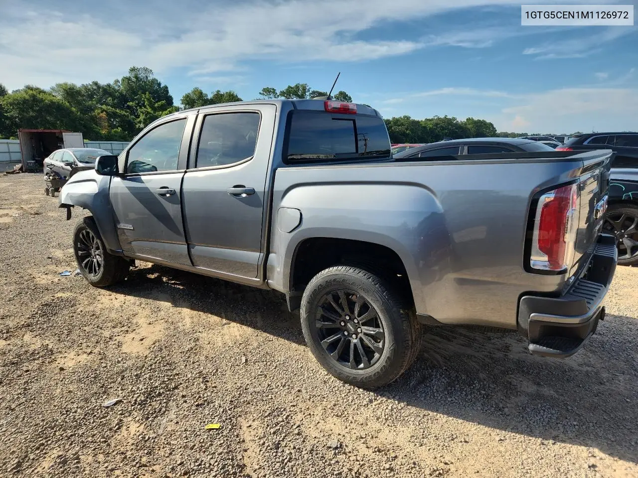 2021 GMC Canyon Elevation VIN: 1GTG5CEN1M1126972 Lot: 64304255