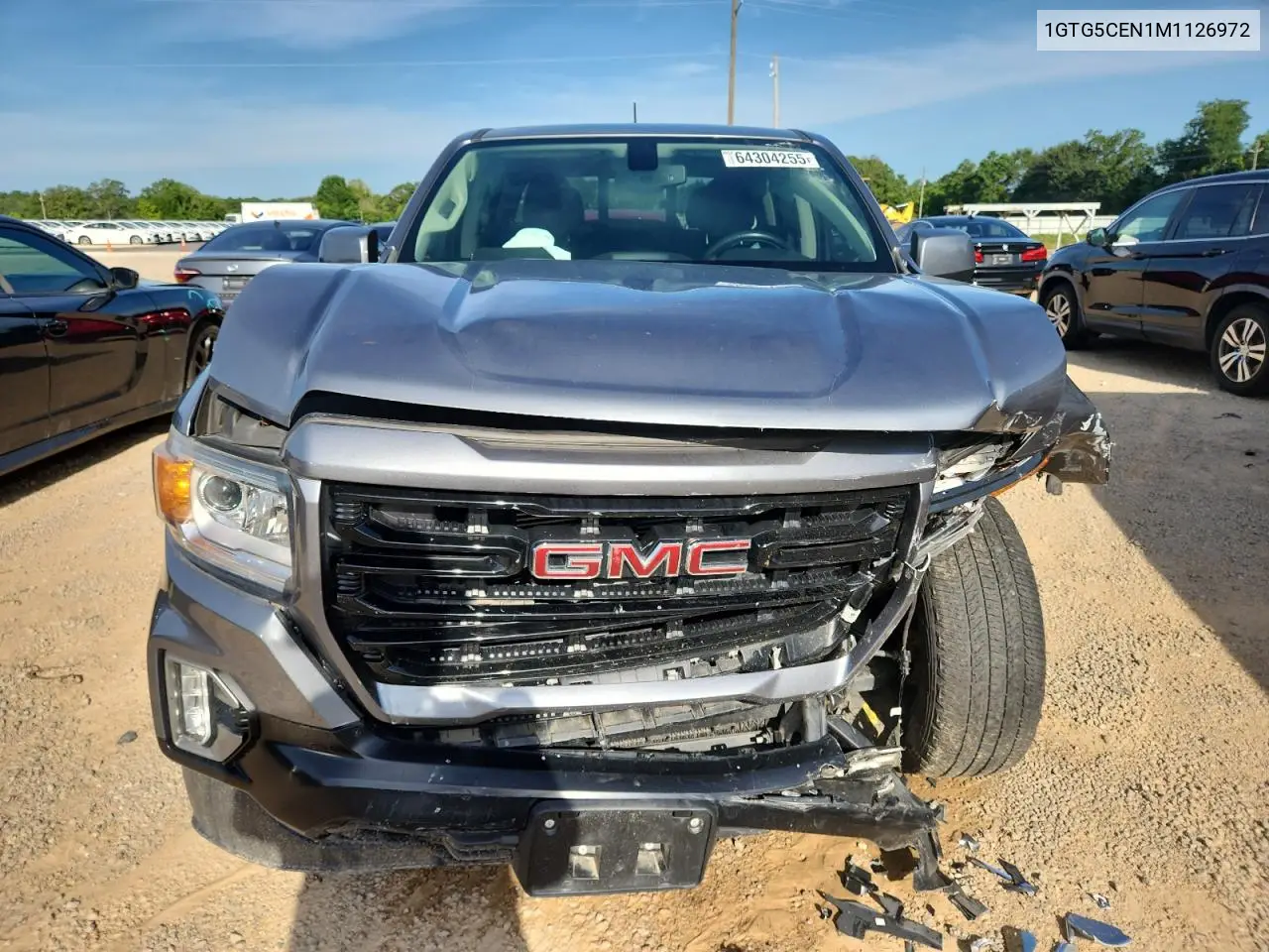 2021 GMC Canyon Elevation VIN: 1GTG5CEN1M1126972 Lot: 64304255