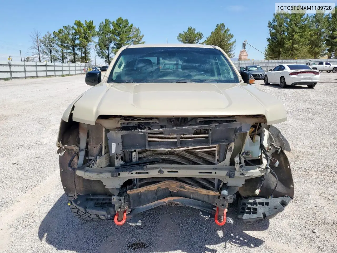 2021 GMC Canyon At4 VIN: 1GTG6FENXM1189728 Lot: 64811805