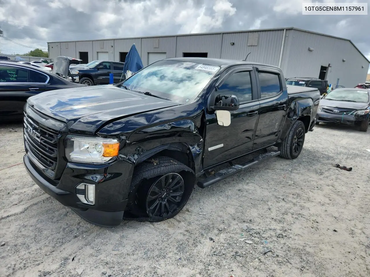 2021 GMC Canyon Elevation VIN: 1GTG5CEN8M1157961 Lot: 64848565