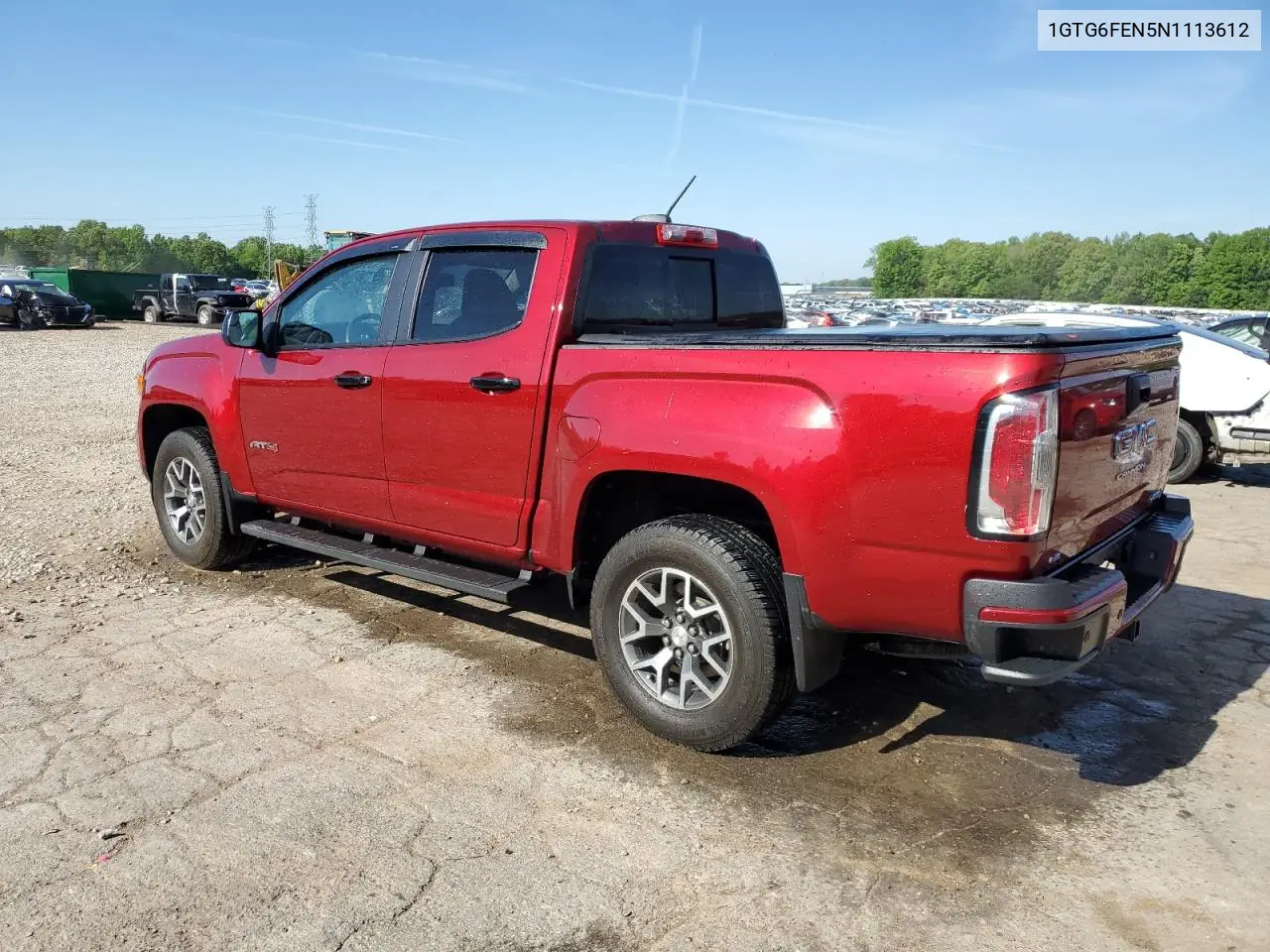 2022 GMC Canyon At4 VIN: 1GTG6FEN5N1113612 Lot: 53913565