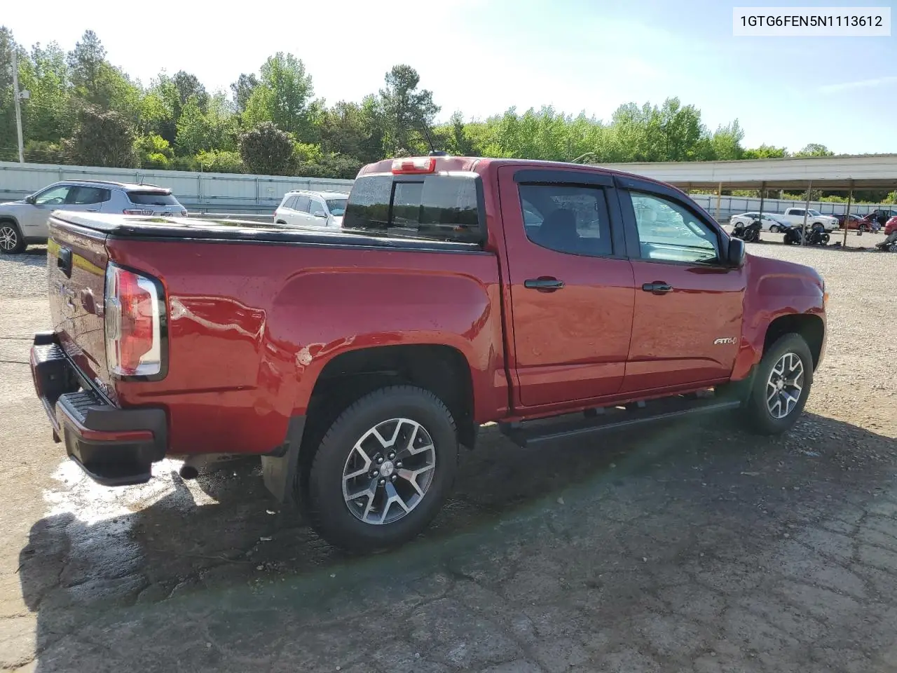 2022 GMC Canyon At4 VIN: 1GTG6FEN5N1113612 Lot: 53913565