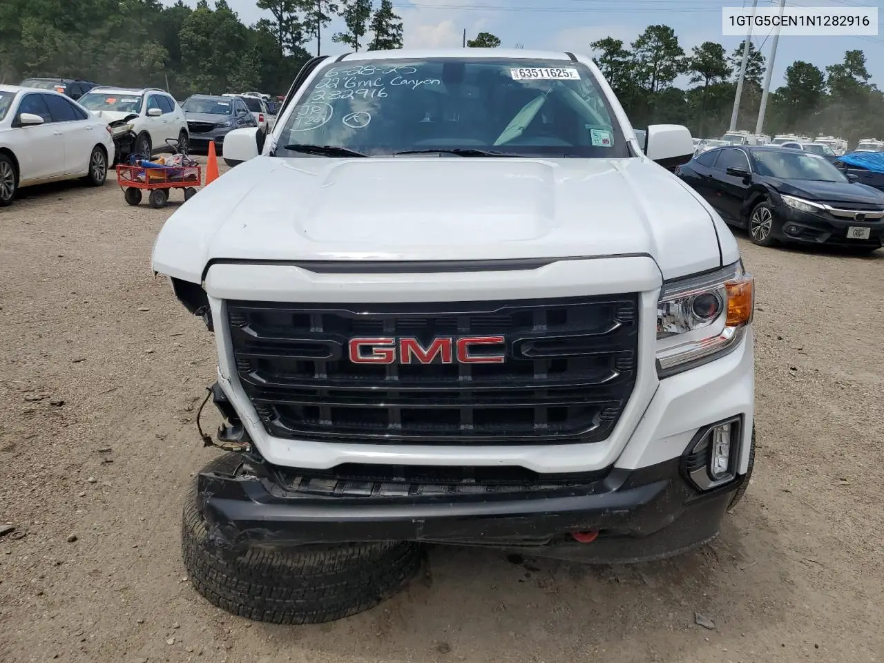 2022 GMC Canyon Elevation VIN: 1GTG5CEN1N1282916 Lot: 63511625