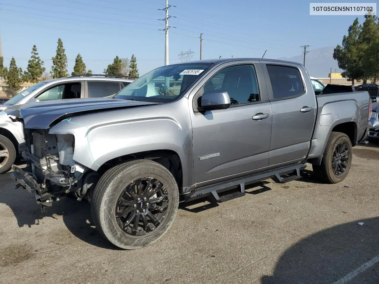 2022 GMC Canyon Elevation VIN: 1GTG5CEN5N1107102 Lot: 63626195
