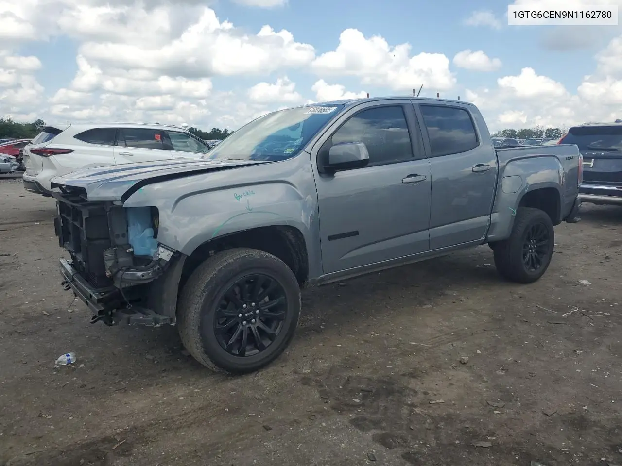 2022 GMC Canyon Elevation VIN: 1GTG6CEN9N1162780 Lot: 64826665