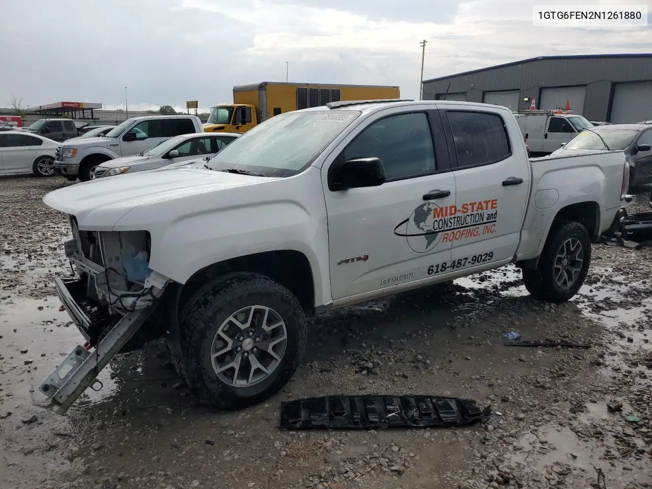 2022 GMC Canyon At4 VIN: 1GTG6FEN2N1261880 Lot: 65140325