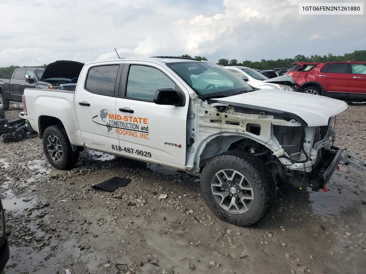 2022 GMC Canyon At4 VIN: 1GTG6FEN2N1261880 Lot: 65140325