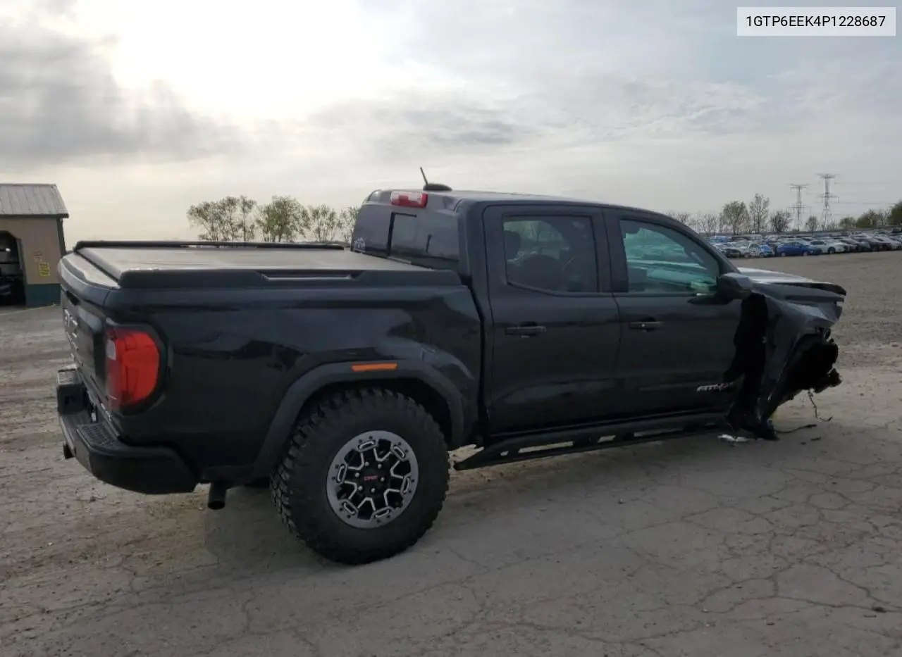 2023 GMC Canyon At4X VIN: 1GTP6EEK4P1228687 Lot: 52723815