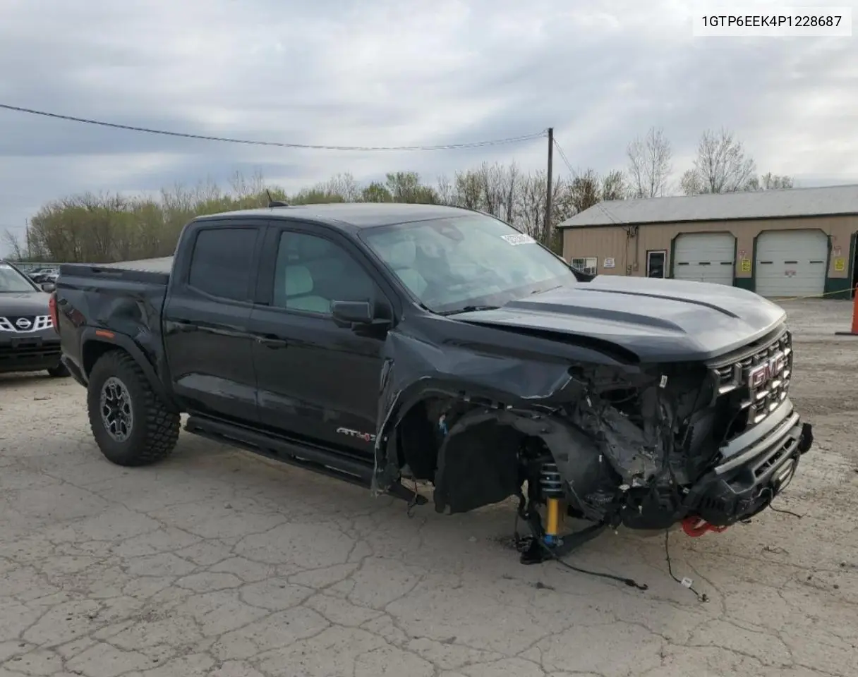 2023 GMC Canyon At4X VIN: 1GTP6EEK4P1228687 Lot: 52723815