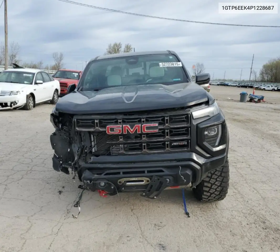 2023 GMC Canyon At4X VIN: 1GTP6EEK4P1228687 Lot: 52723815