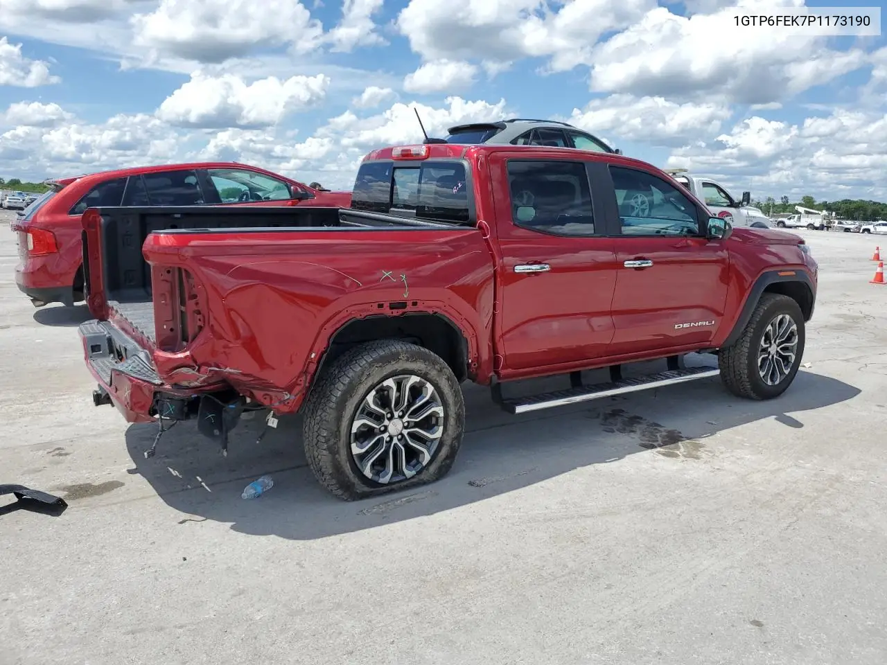 2023 GMC Canyon Denali VIN: 1GTP6FEK7P1173190 Lot: 55775275