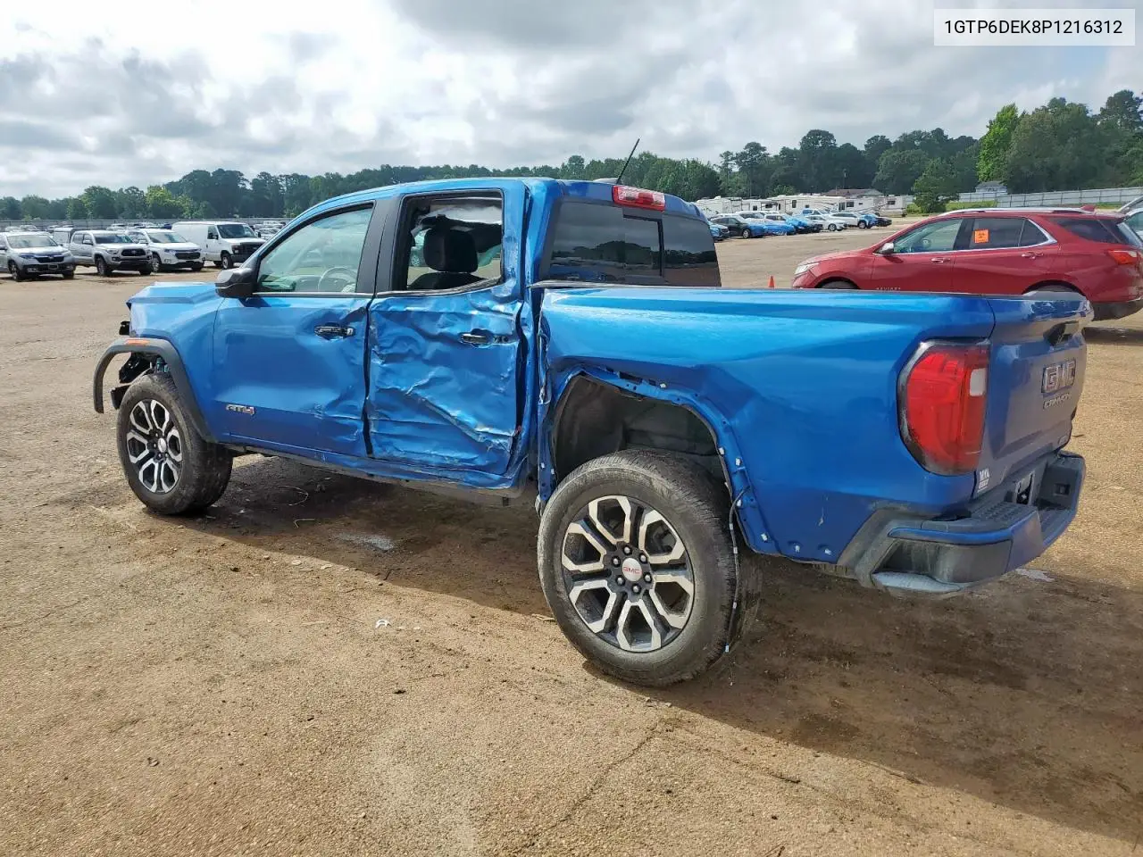 2023 GMC Canyon At4 VIN: 1GTP6DEK8P1216312 Lot: 61918525
