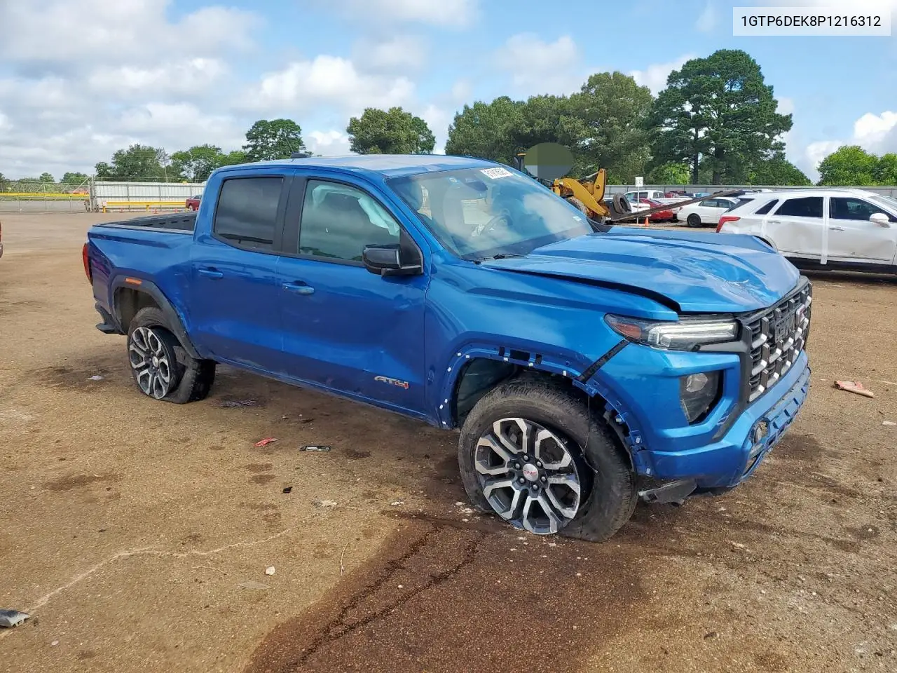 2023 GMC Canyon At4 VIN: 1GTP6DEK8P1216312 Lot: 61918525