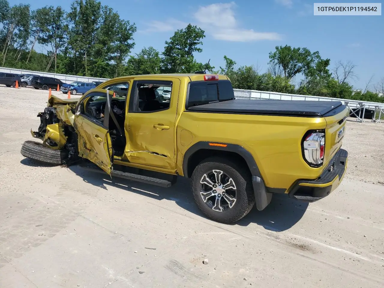 2023 GMC Canyon At4 VIN: 1GTP6DEK1P1194542 Lot: 63221115