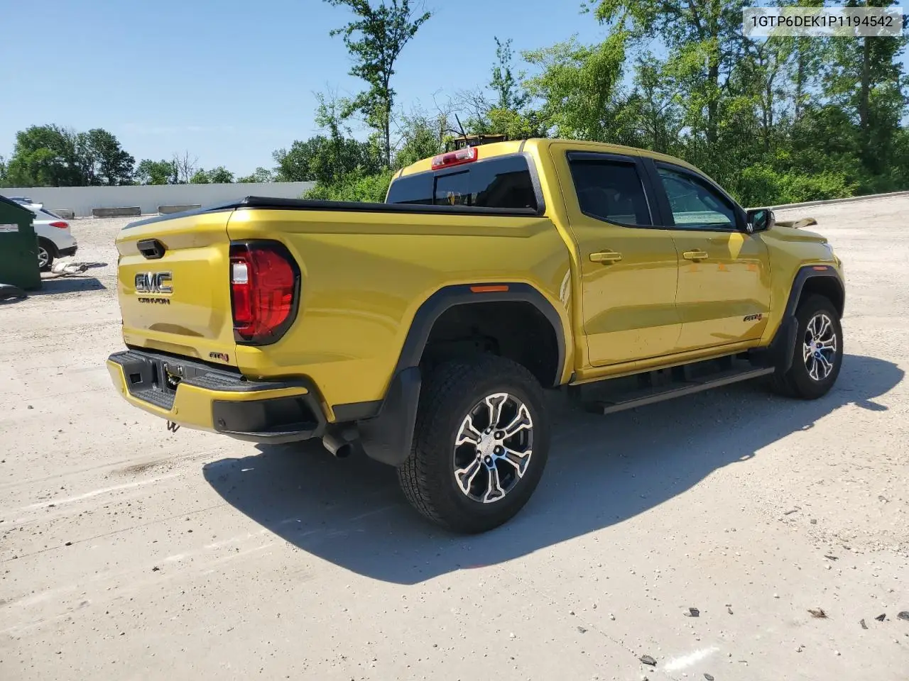 2023 GMC Canyon At4 VIN: 1GTP6DEK1P1194542 Lot: 63221115