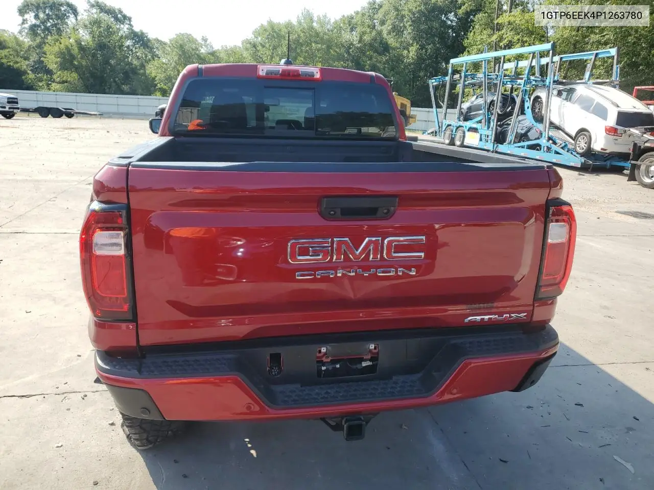 2023 GMC Canyon At4X VIN: 1GTP6EEK4P1263780 Lot: 65643665