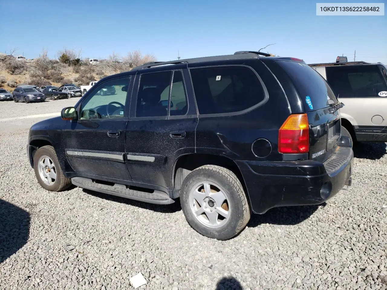 2002 GMC Envoy VIN: 1GKDT13S622258482 Lot: 47261065