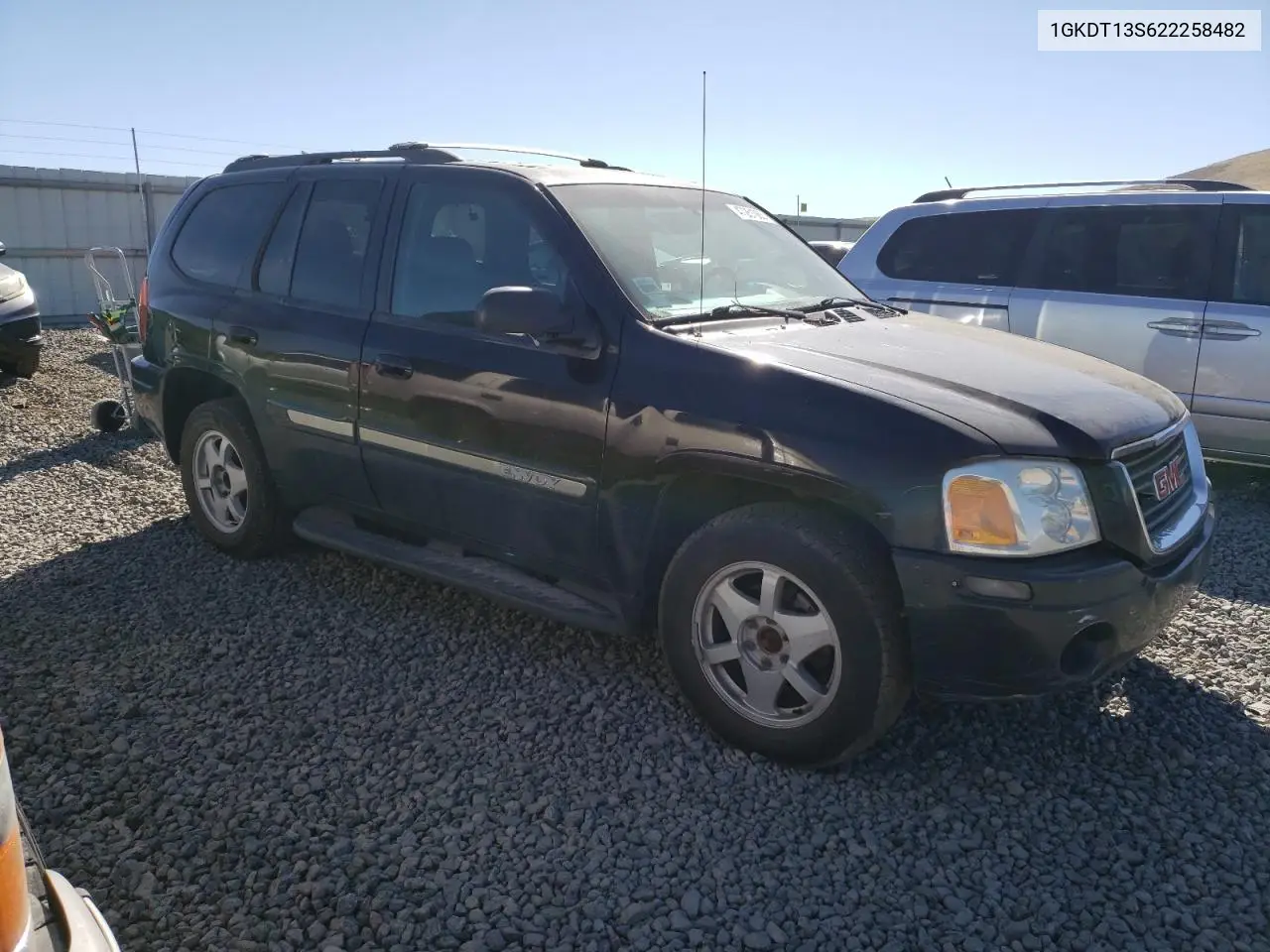 2002 GMC Envoy VIN: 1GKDT13S622258482 Lot: 47261065