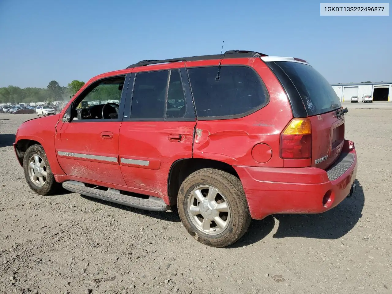 2002 GMC Envoy VIN: 1GKDT13S222496877 Lot: 53422685