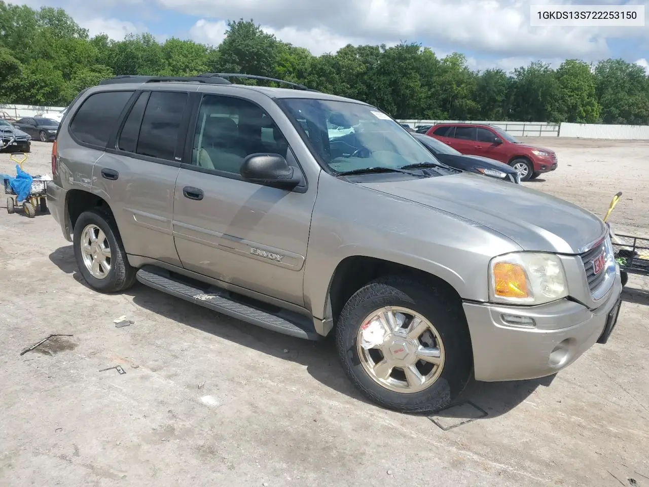 2002 GMC Envoy VIN: 1GKDS13S722253150 Lot: 56255185