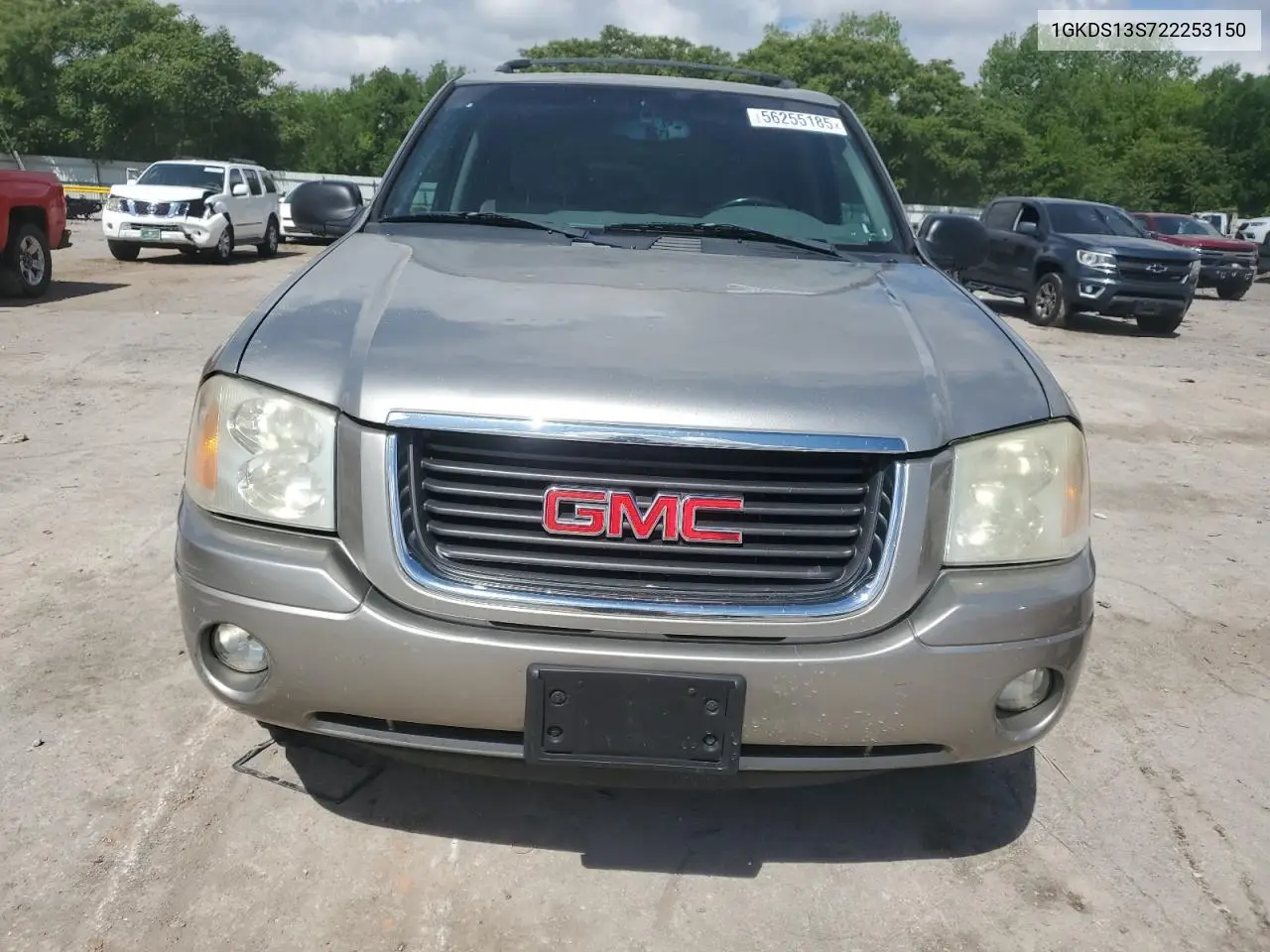 2002 GMC Envoy VIN: 1GKDS13S722253150 Lot: 56255185