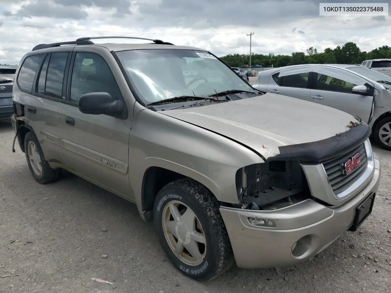 2002 GMC Envoy VIN: 1GKDT13S022375488 Lot: 61462745