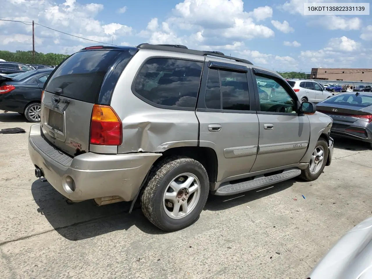 2002 GMC Envoy VIN: 1GKDT13S822331139 Lot: 61598125