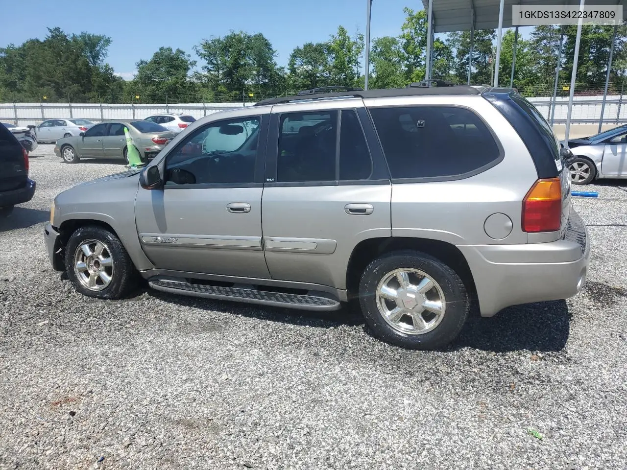 2002 GMC Envoy VIN: 1GKDS13S422347809 Lot: 61777755